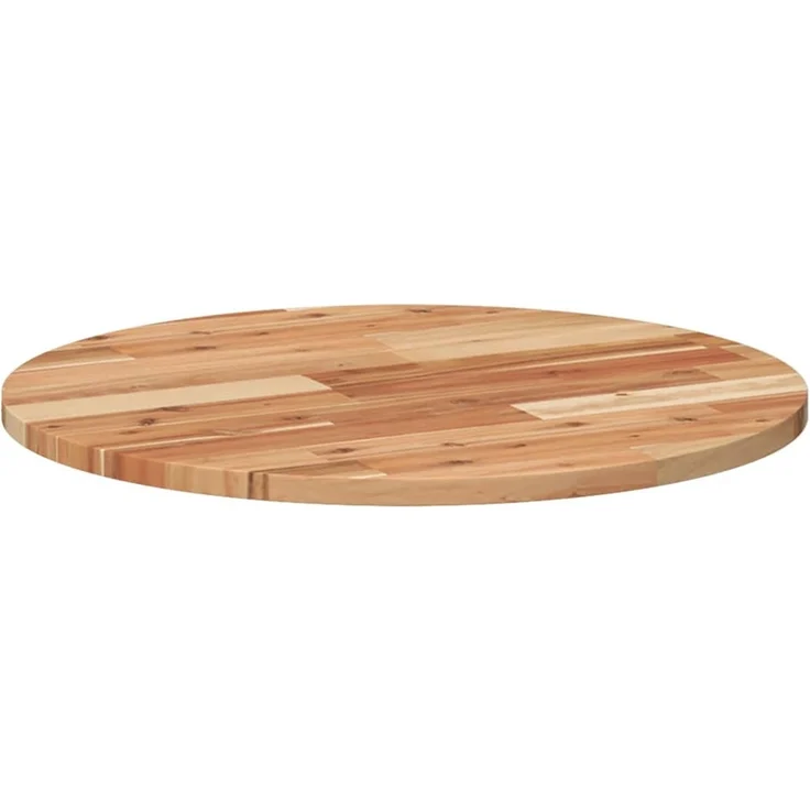 vidaXL Tischplatte Rund Ø60x2 cm Massivholz Akazie 4008696 – Bild 7