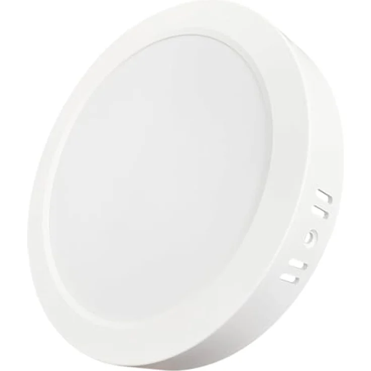 LUXULA LED Aufbauspot flach Weiß, 24W 2400lm, IP44, CCT 3000K-6000K einstellbar, Deckenlampe für Bad, Küche, Flur & Wohnzimmer – Bild 1