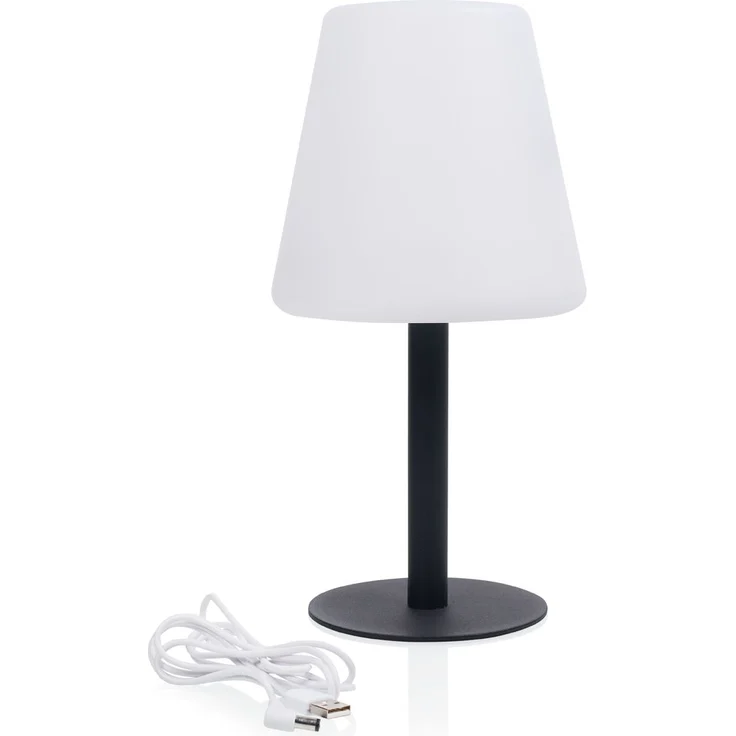 2er SET Outdoor Tischleuchten über Solar oder USB aufladbar, Höhe 25cm – Bild 10