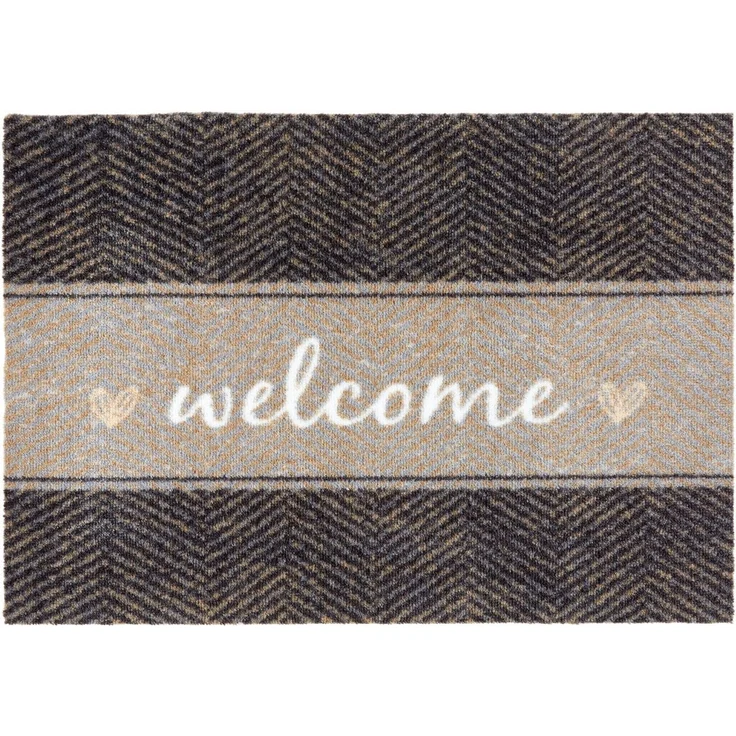 ASTRA Fußmatte Miabella 740, rechteckig, Höhe: 7 mm, Sauberlaufmatte, saugfähig, Schmutzfangmatte, waschbar, rutschfest – Bild 5