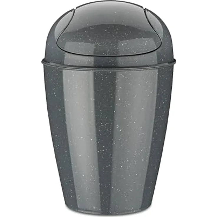 Koziol Schwingdeckeleimer 2l Del XS recycled ash grey