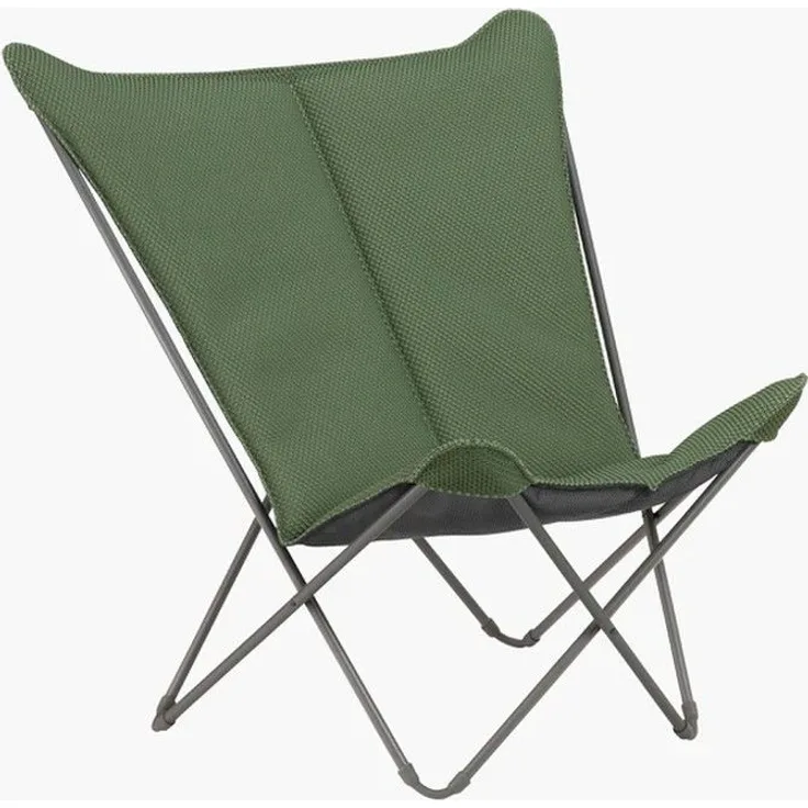 Lafuma Pop Up XL Camping Sessel BeComfort Olive grün