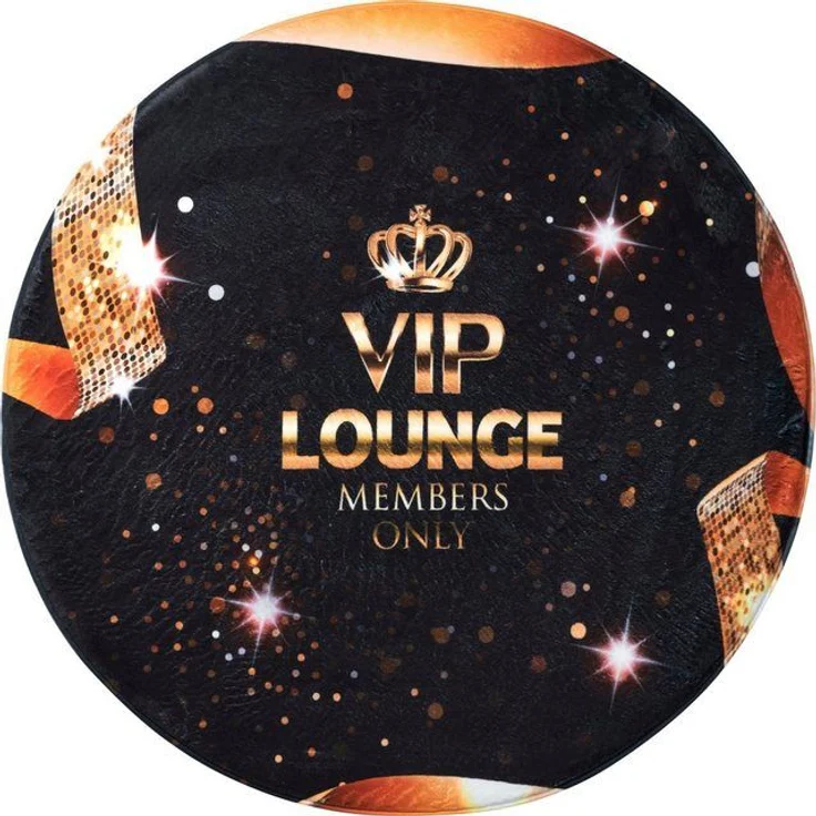 Sanilo Schaum-Badematte rund VIP-Lounge, Höhe 15 mm, Memory Schaum, rutschhemmend beschichtet, fußbodenheizungsgeeignet, schnell trocknend, strapazierfähig, rund, super weich, kräftige Farben, rutschhemmend, waschbar, Ø80cm – Bild 4