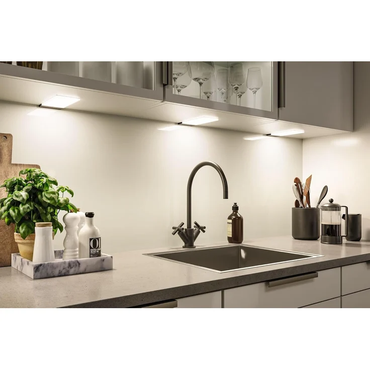 Paulmann LED Unterbauleuchte Bredo schwarz warmweiß 3er Set – Bild 7