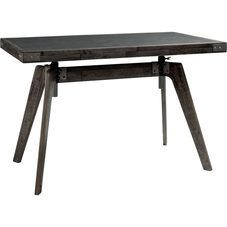 Hasena Sekretär Scola Akazie Vintage Grey 120x70x88 cm – Industrial-Loft
