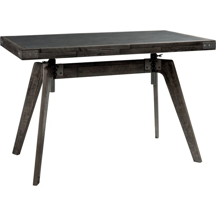 Hasena Sekretär Scola Akazie Vintage Grey 120x70x88 cm – Industrial-Loft – Bild 1