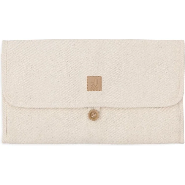 Jollein Twill Wickelunterlage - Natur Braun sand h – Bild 1