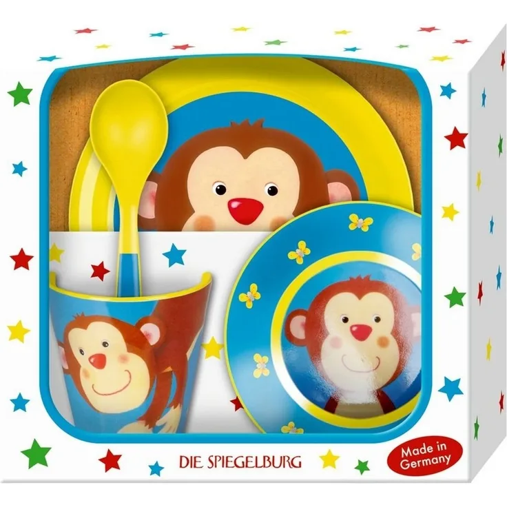 COPPENRATH DIE SPIEGELBURG Kindergeschirr-Set Coppenrath 18249 - Die Spiegelburg - Freche Rasselbande - Geschenkset