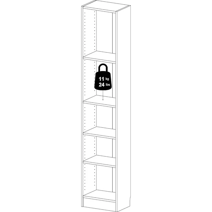 INOSIGN Bücherregal Basic Regal, Büroregal, Standregal in verschiedenen Größen und Farben erhältlich – Bild 7