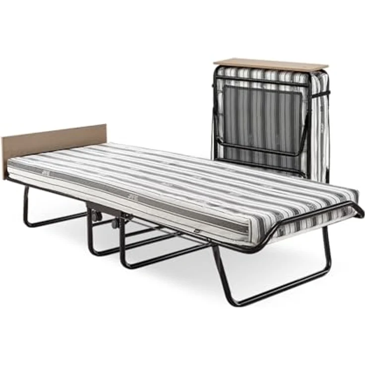 JAY-BE Supreme Folding Bed with Rebound Klappbett, Stahl, Schwarz, 197 x 78 x 51 cm – Bild 2