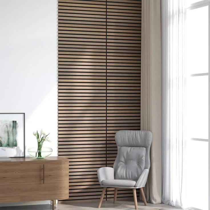 vidaXL Wandpaneele 8 stk. 60,5 x 60 cm Braun 42046453 – Bild 4