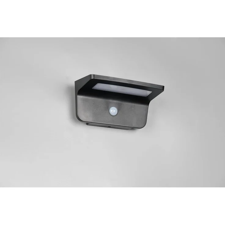Solar Außenwandleuchte ATICO auch per USB aufladbar mit Bewegungsmelder, B: 20cm – Bild 12