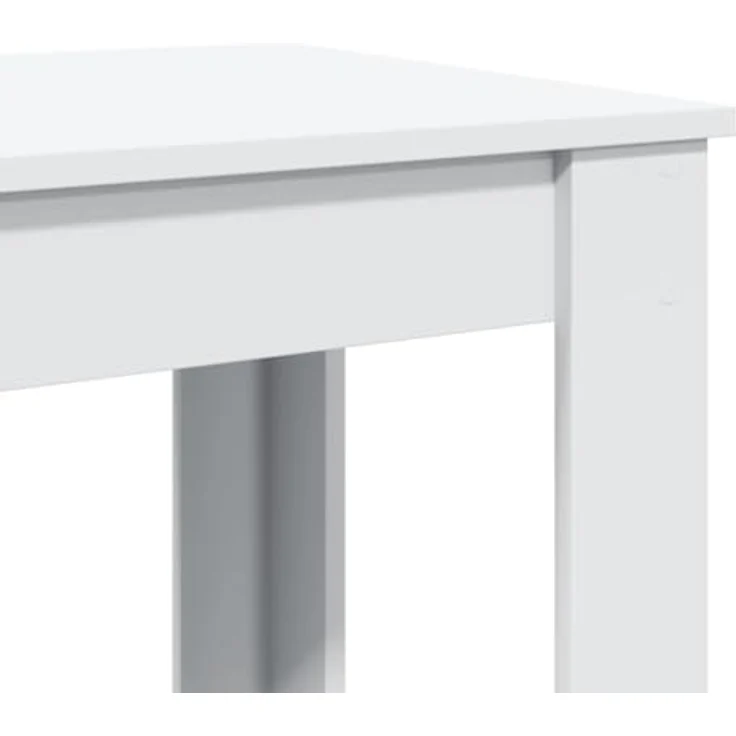 vidaXL Bartisch Weiß 102x50x103,5 cm Holzwerkstoff 854409 – Bild 8