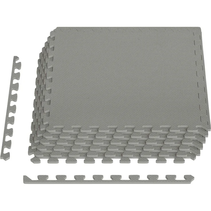 vidaXL Pool Bodenschutzmatte 6 Stk. Grau 2,16 m² EVA-Schaum 3433269 – Bild 2