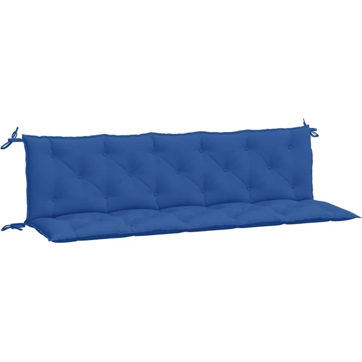 vidaXL Gartenbank-Auflagen 2 Stk. Blau 180x50x7 cm Oxford-Gewebe 361726 – Bild 1