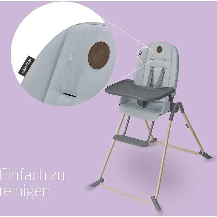 Maxi-Cosi Ava Eco Beyond Hochstuhl - Grey Grau hel – Bild 4