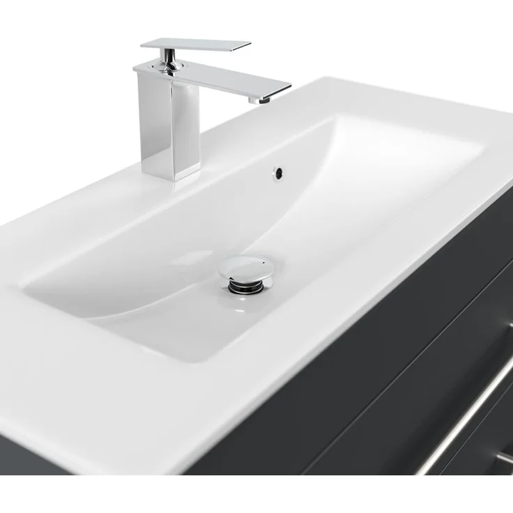 Badmöbel Mars 800 SlimLine SoftClose grafit : Grafit – Bild 6