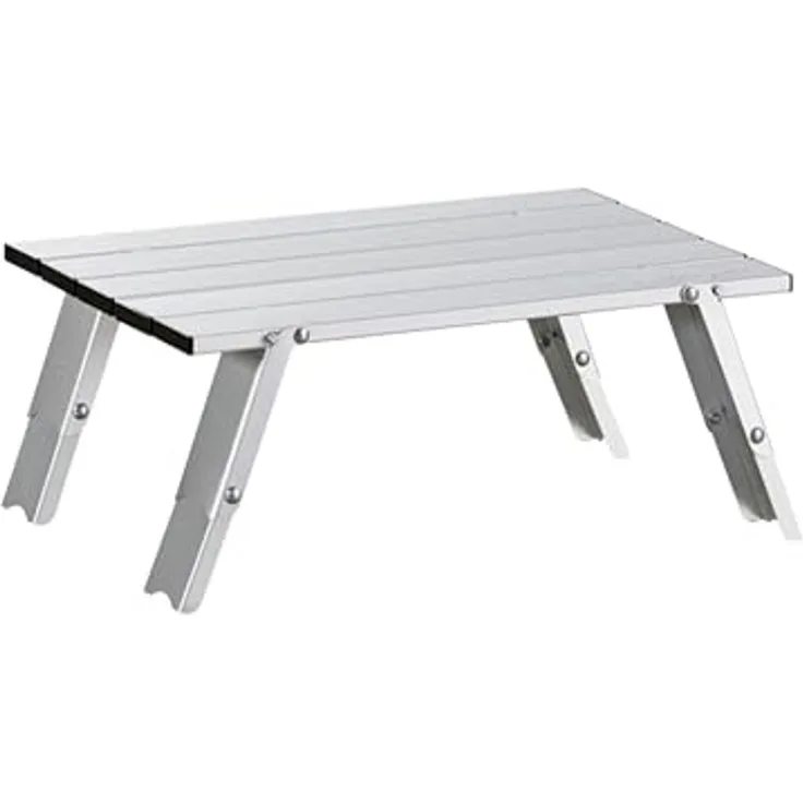 UQUIP Campingtisch Campingtisch Handy Mini Camping Angel, Tisch Faltbar Verstellbar Leicht Alu