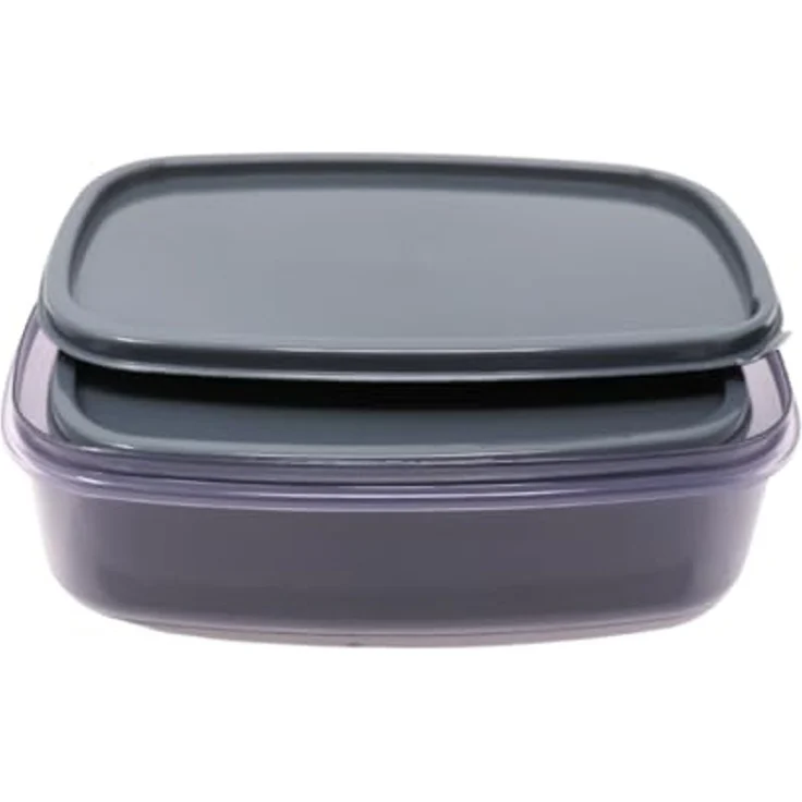 Aufbewahrungsbox Set 3er-Set, 300 / 500 / 850 ml, mit Deckel - Anthrazit – Bild 6