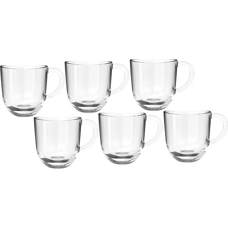 LEONARDO Tasse NAPOLI, Glas, 6-teilig