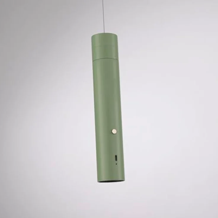 Just Light Attach, LED Akku-Pendelleuchte in Weiß, 300 lm, USB-Ladung, 3 Helligkeitsstufen, verstellbare Höhe – Bild 7