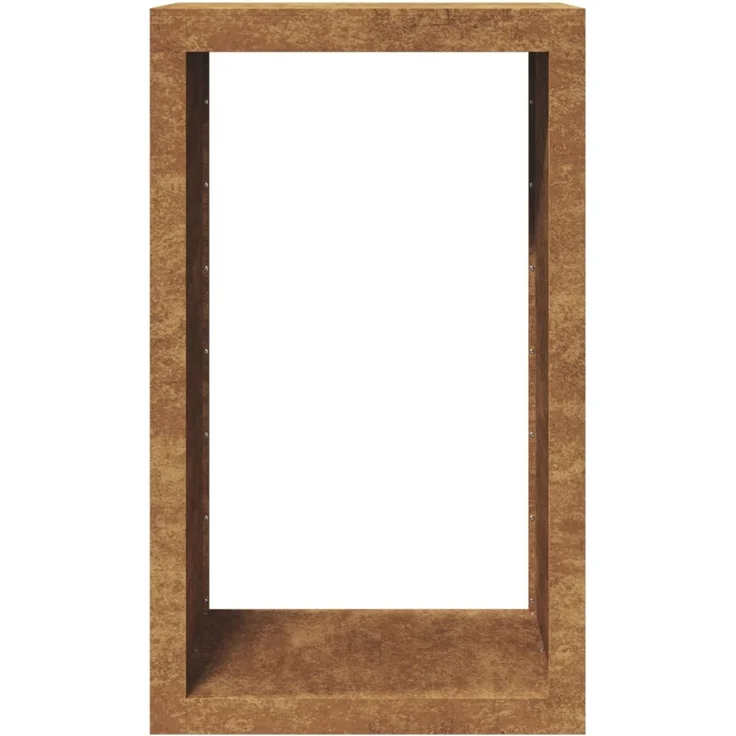 vidaXL Brennholzregal 60x40x100 cm Wetterfester Stahl 850995 – Bild 4