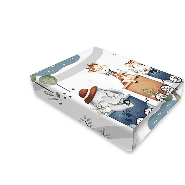 Hausbett 120x60 – Komplettset mit Matratze & Tierzug-Bettwäsche – Bild 5
