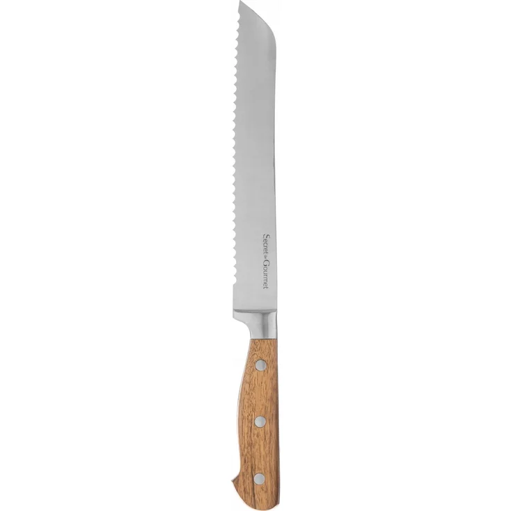 Secret de Gourmet Brotmesser ELEGANCIA Edelstahl 33 cm