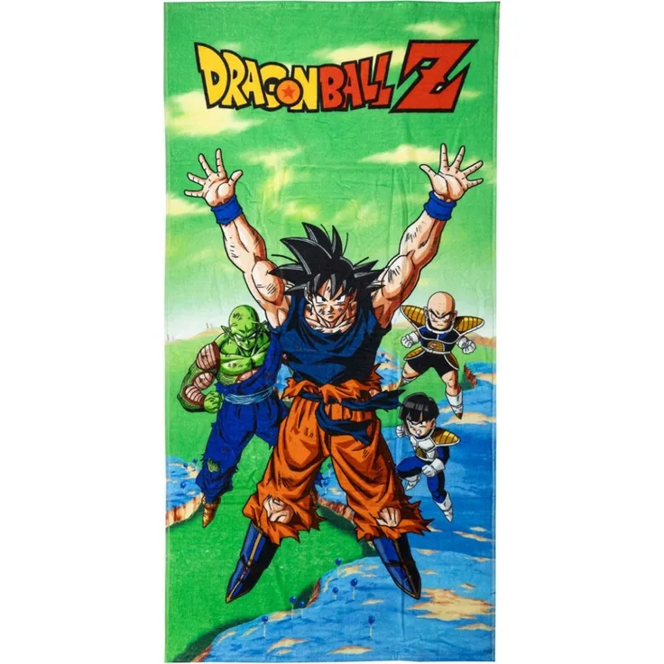 Dragon Ball Z Badehandtuch aus 100% Baumwolle Strandtuch 70x140 cm