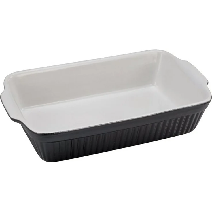Classic Schwarz-Weiss, Auflaufform rechteckig (mo) – Bild 2