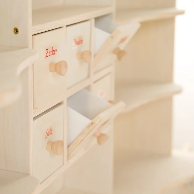 roba Kaufladen - 6 Schubladen - Theke - Seitentheke - Holz natur – Bild 9