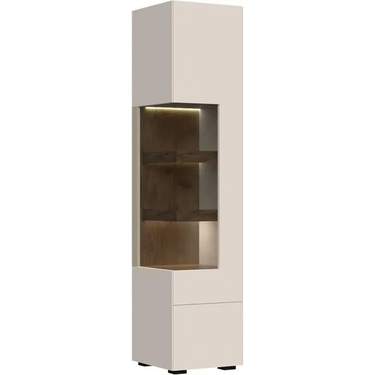 Places of Style Highboard Sky45, Vitrine, Lackiert mit wasserbasiertem UV-Lack