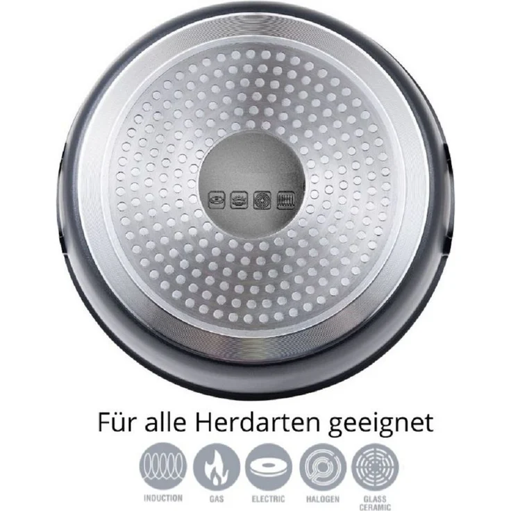 Cheffinger Frittiertopf 3 tlg Korb Fritteuse Pommes Induktion Sieb Deckel Nudeln – Bild 3