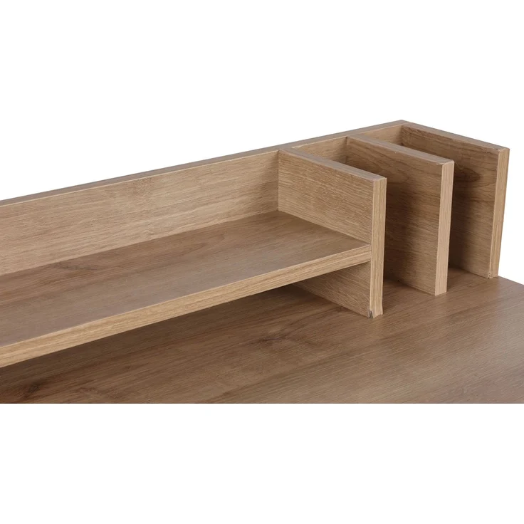 Skye Decor 'Lozan' Schreibtisch, Eiche / Schwarz, 100 x 50 x 89 cm – Bild 3