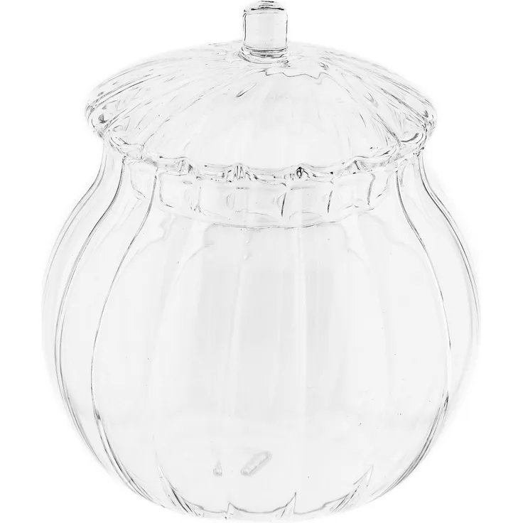 Zuckerbehälter aus Glas 460 ml - Aufbewahrungbehälter mit Deckel