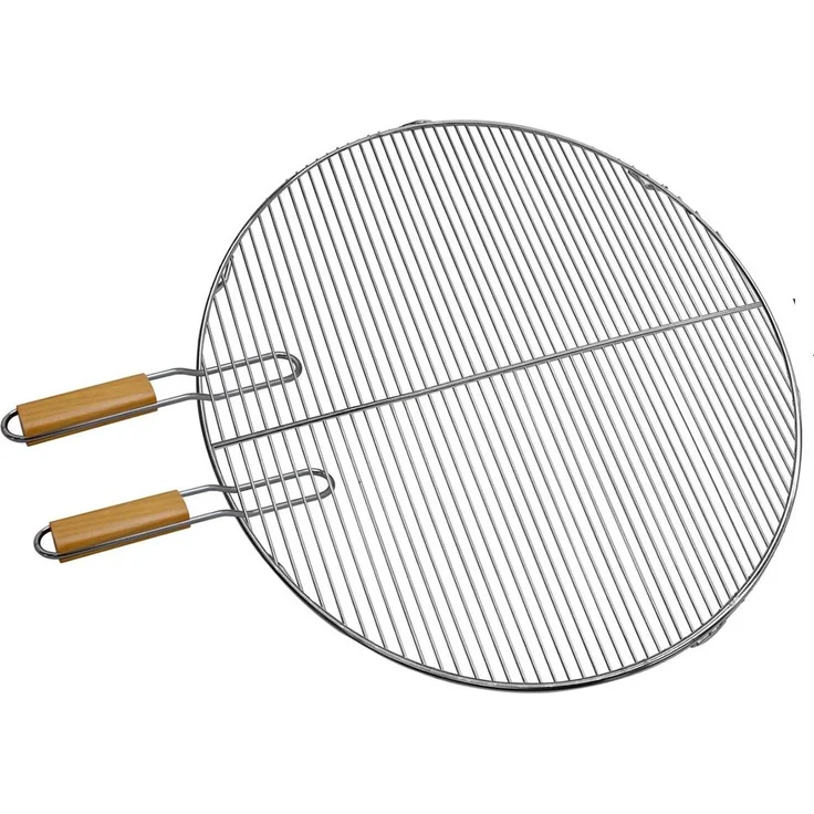 Grillrost Grillgitter in verschiedenen Größen und Formen Rund 55CM + 2 Griffe – Bild 7