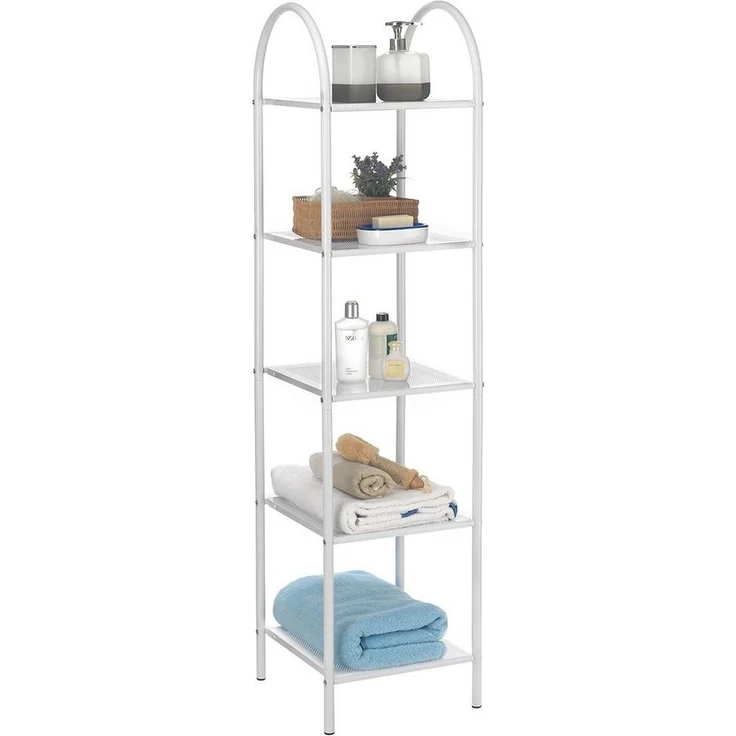 CARO-Möbel Standregal MADURAI, Badregal Badezimmerregal Handtuchregal Standregal für BAdezimmer – Bild 1