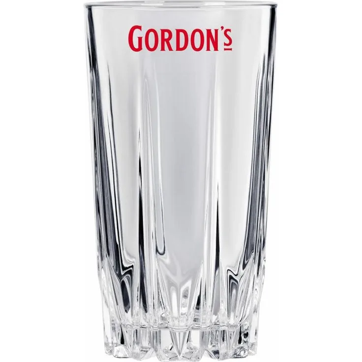 Gordons Gin Bar Glas, Cocktailglas, Longdrinkglas, Gin Glas, Glas, Transparent, 400 ml