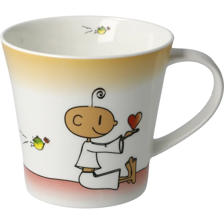 Goebel Der kleine Yogi® Wohnaccessoires Coffee-/Tea Mug - Lieblingsmensch Neuheit 2020 54101821