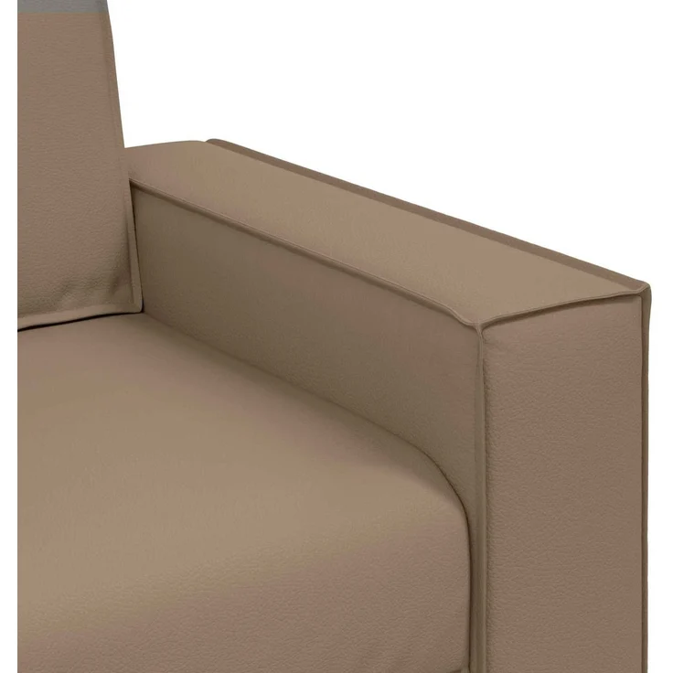 vidaXL Sofa-Sessel Cappuccino 100 cm Kunstleder 4105043 – Bild 6