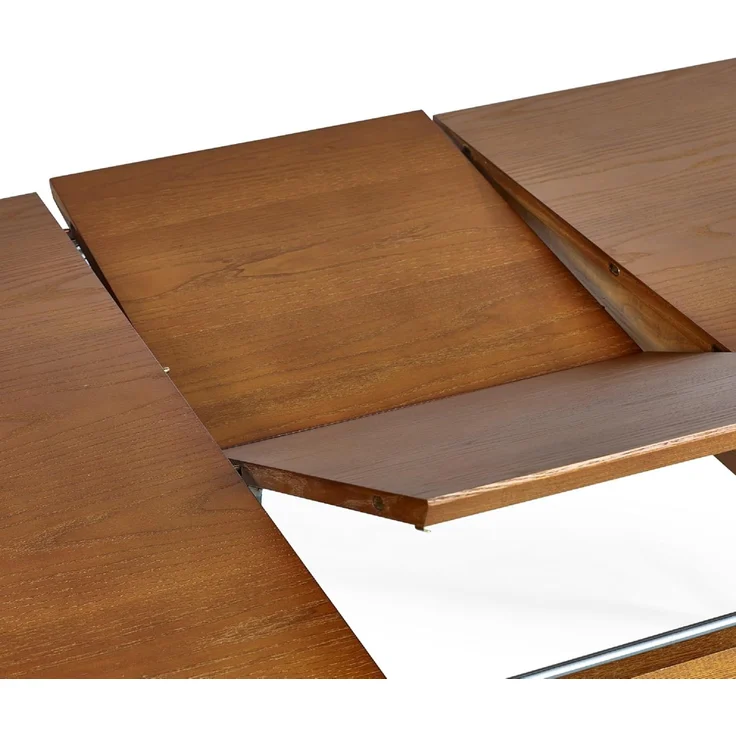 Julian Bowen Lowry Ausziehbarer Esstisch mit 2 Schubladen, Holz, Kirschesche, H 78 x B 180 x T 90 cm, Cherry Ash – Bild 8