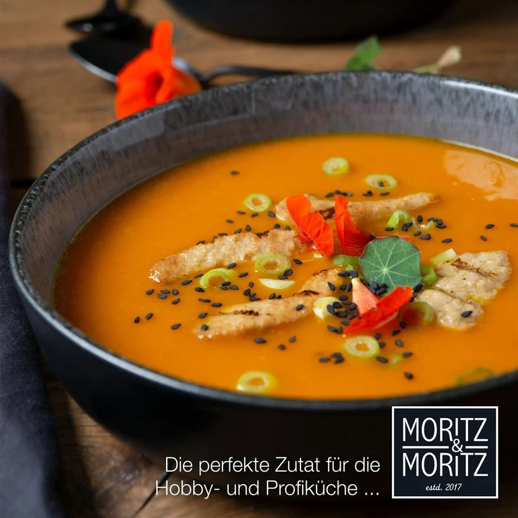 Moritz & Moritz VIDA 6tlg Suppenteller Anthrazit – Bild 8