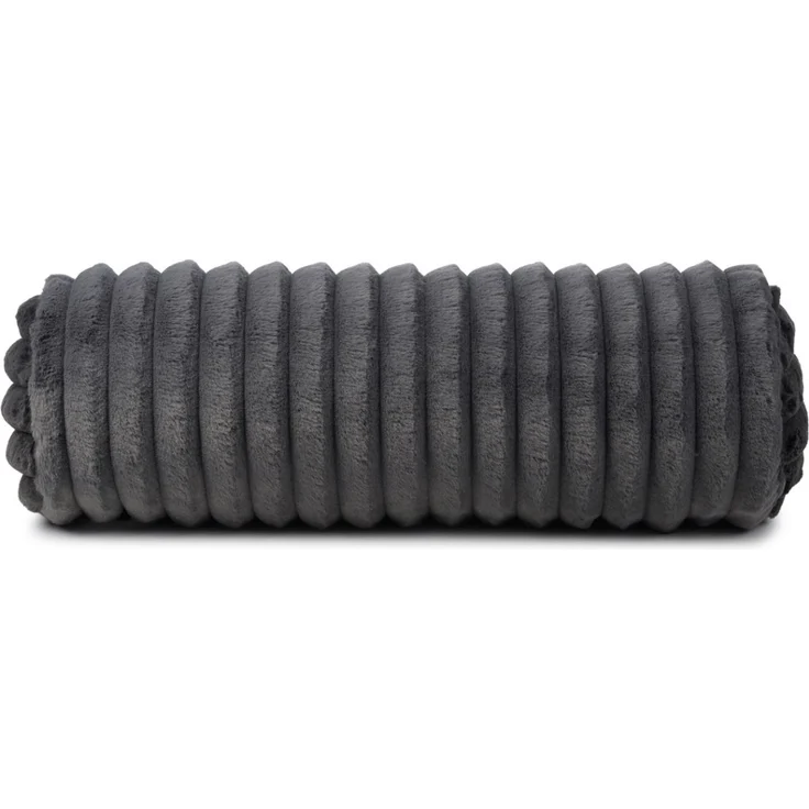 Ambiente Trendlife Kissenrolle Vito Anthrazit 60x20cm – Bild 2