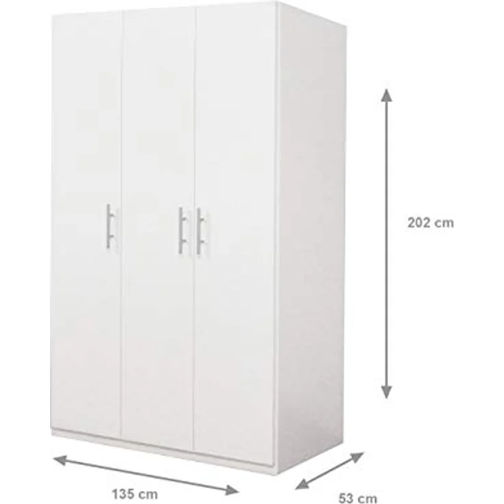 Talamo Italia - Doppelbett Isabel, Bettkasten aus Öko-Leder, Öffnung vorne, geeignet für Matratze 140x200 cm, 100 % Made in Italy, Weiß – Bild 2