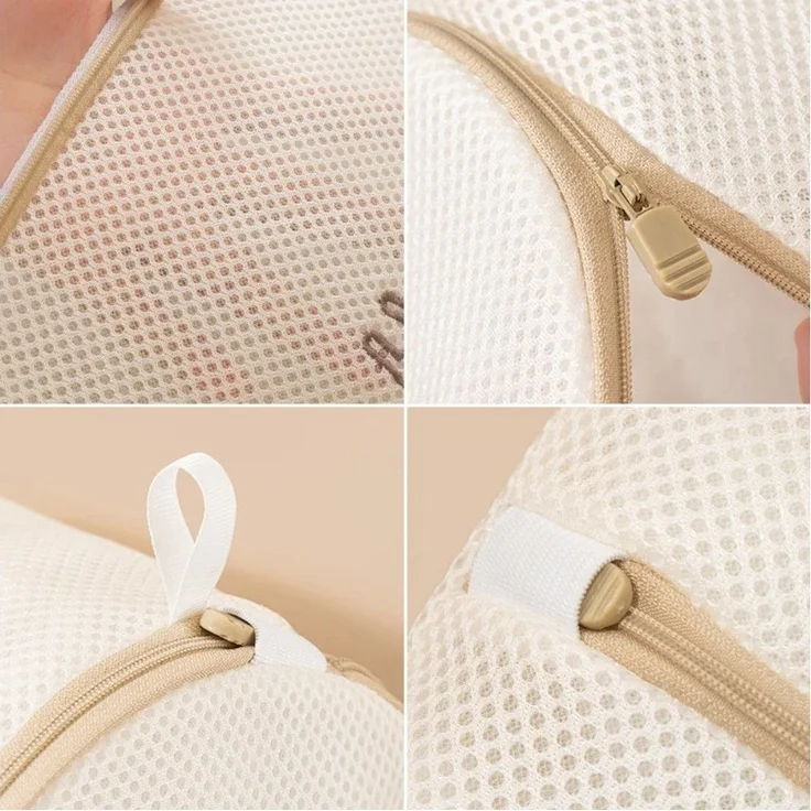Blusmart Wäschesäckchen Wäschenetz für Waschmaschine,(Net Bh Waschen Korb Organizer, 3-St, Kulturbeutelnetz in 7 Größen), für Unterwäsche Kleidung Wäsche Tasche – Bild 2