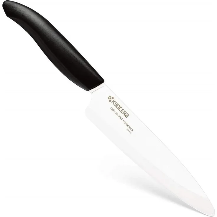 Weiße Keramikmesser von Kyocera in verschiedenen Größen Keramikmesser nickelfreiKlinge 13 cm