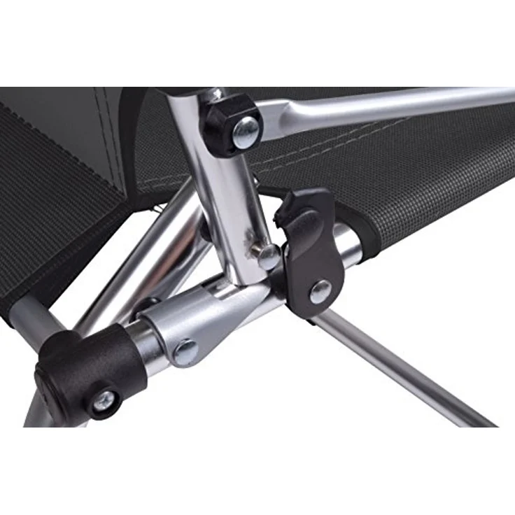 Alu Camping Klappstuhl graphite – Bild 7