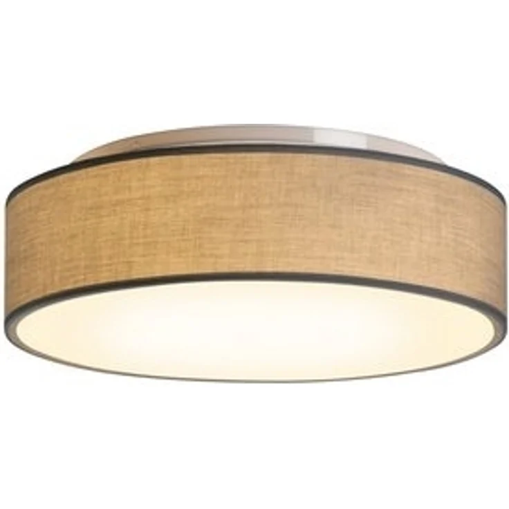 Zedelmaier Lampenschirm Deckenlampe Deckenleuchte mit Stoff-Lampenschirm, Wohnzimmerlampe Schlafzimmer Kinderzimmer Flur Lampe – Bild 6
