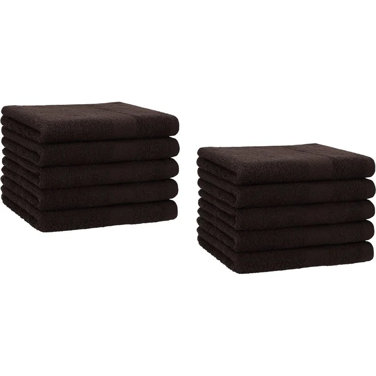 Betz Gästehandtücher 10 tlg. Gästehandtücher-Set PREMIUM 100 % Baumwolle 30x50cm, 100% Baumwolle (10-St) – Bild 5