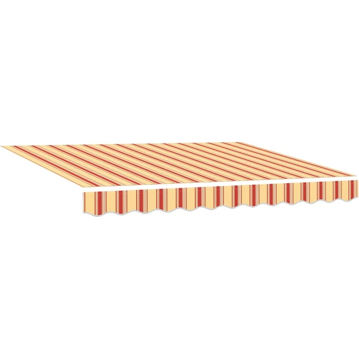 vidaXL Manueller Markisenrahmen mit LEDs 2,5 x 2 m 3420504 – Bild 5